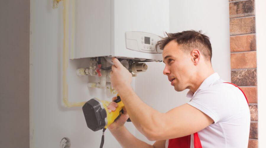 Local water heater installation in Prairie City, IL